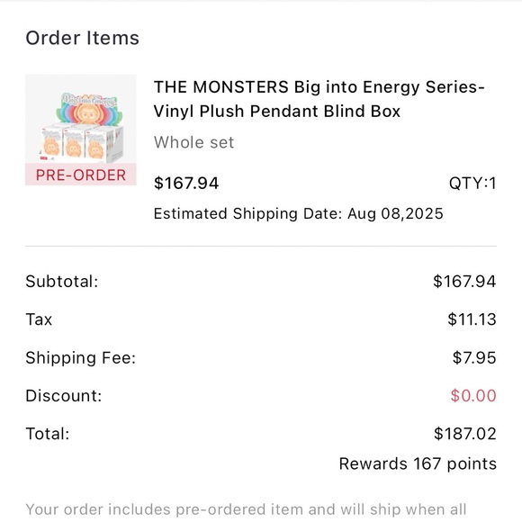 Authentic New Packaging! Open Cardboard Only - Big Into Energy Hope Labubu - Picture 2 of 2